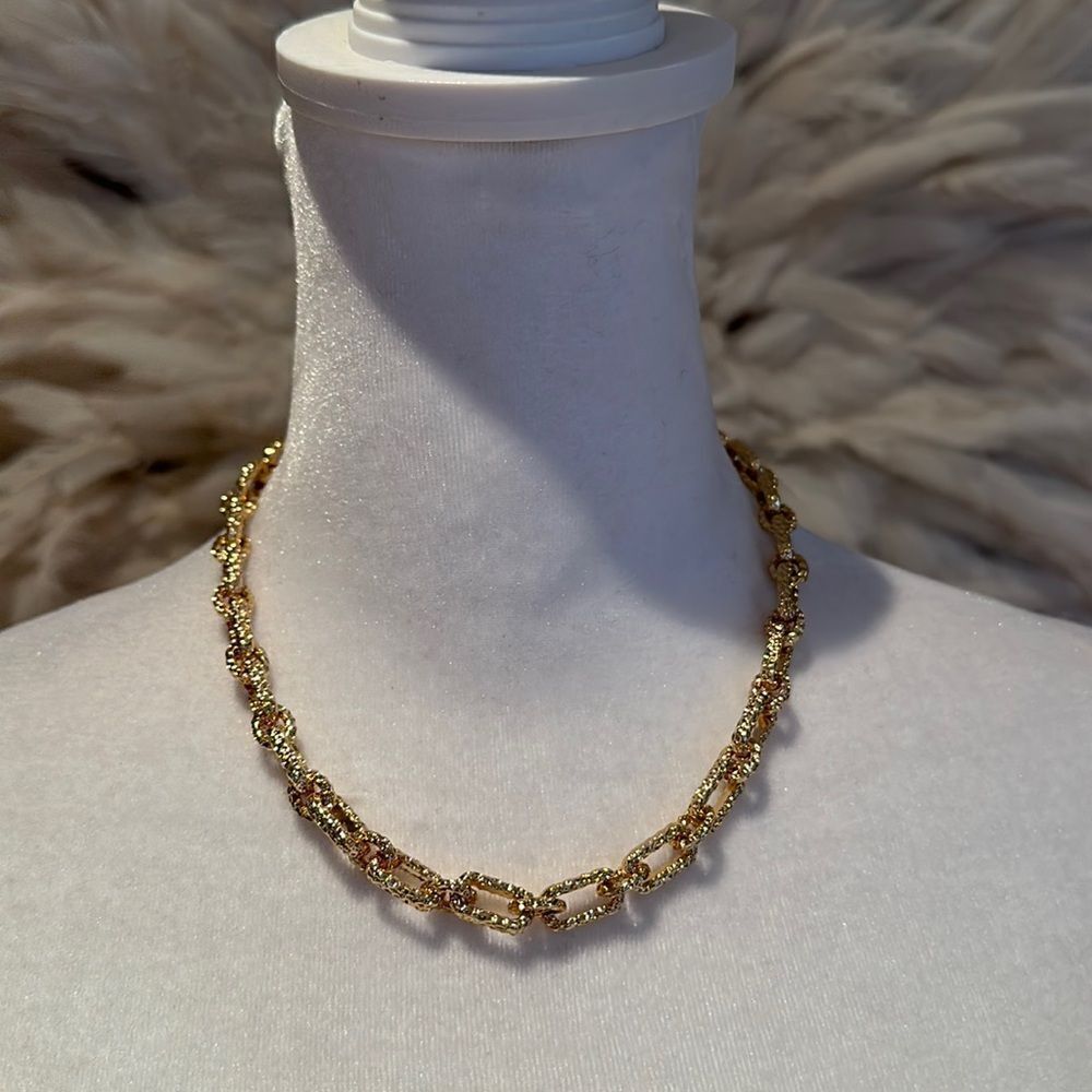 Panacea Gold Necklace NWT